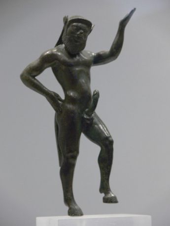 Statue of a satyr, Athens Archeological Museum